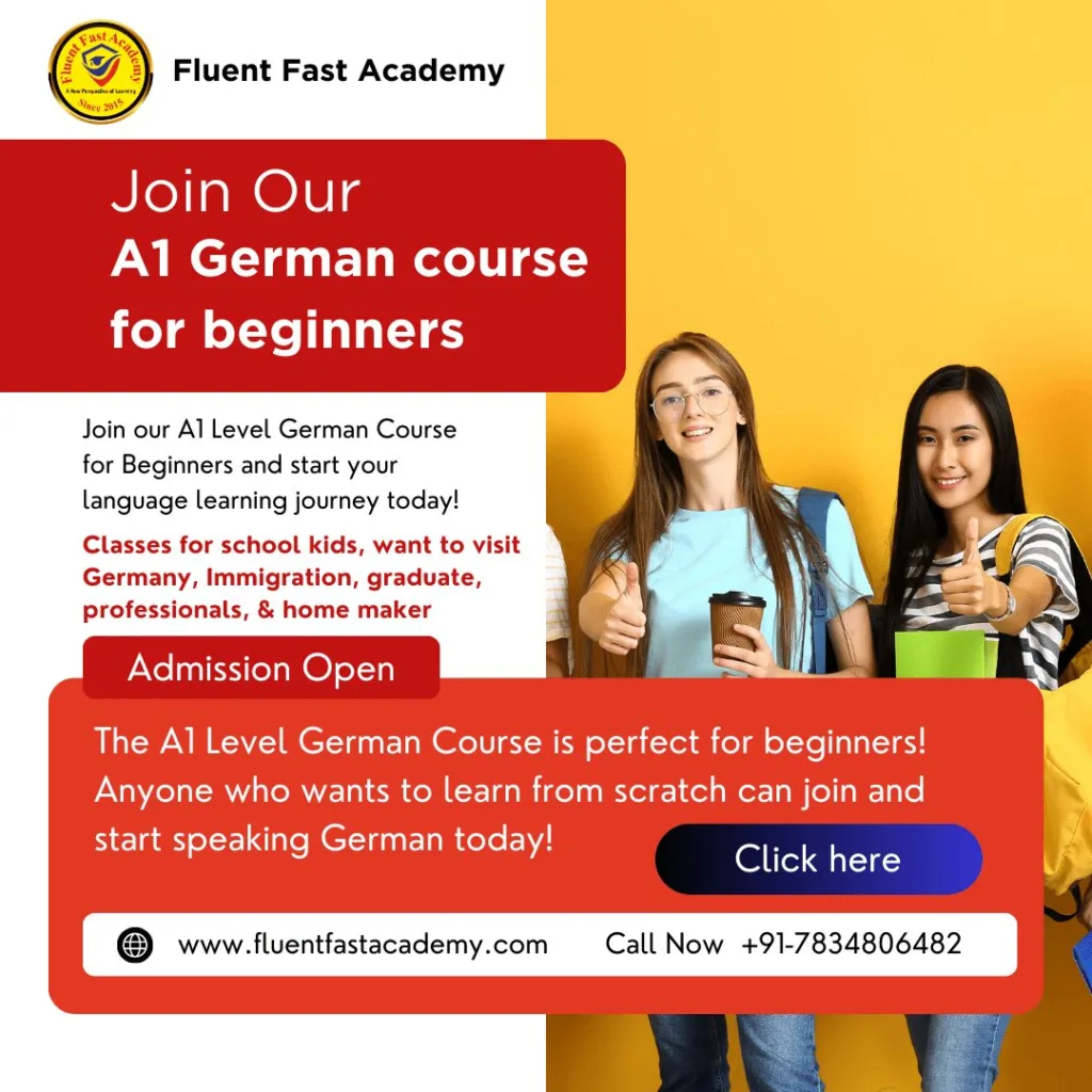 German Language course in India Online