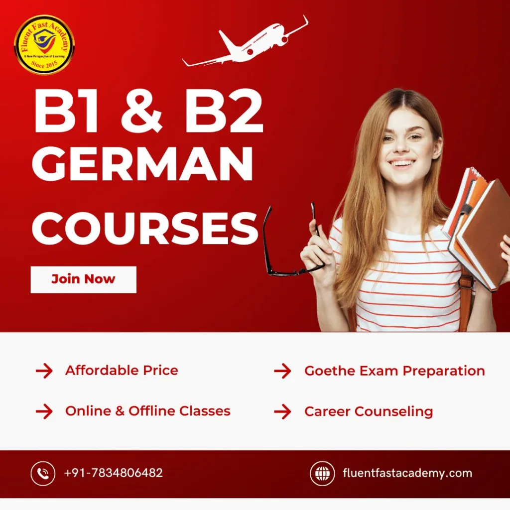 B1 & B2 German Classes in Delhi Offline & Online