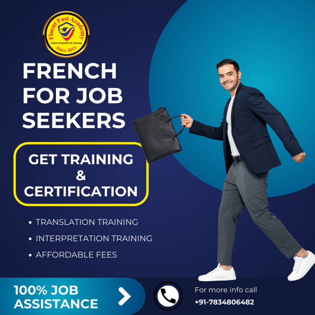 French course for job seekers with job placement
