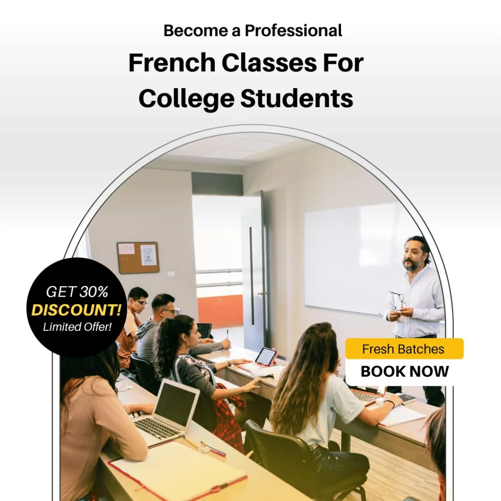 French language course for college students